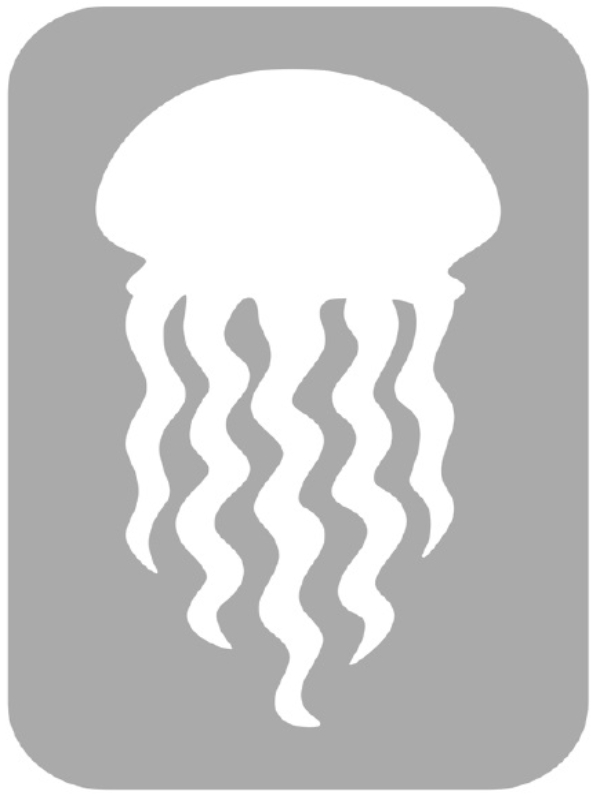 Szablon do tatuażu - Morskie 25D