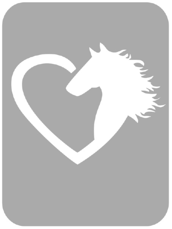 Szablon do tatuażu - Konie 20I