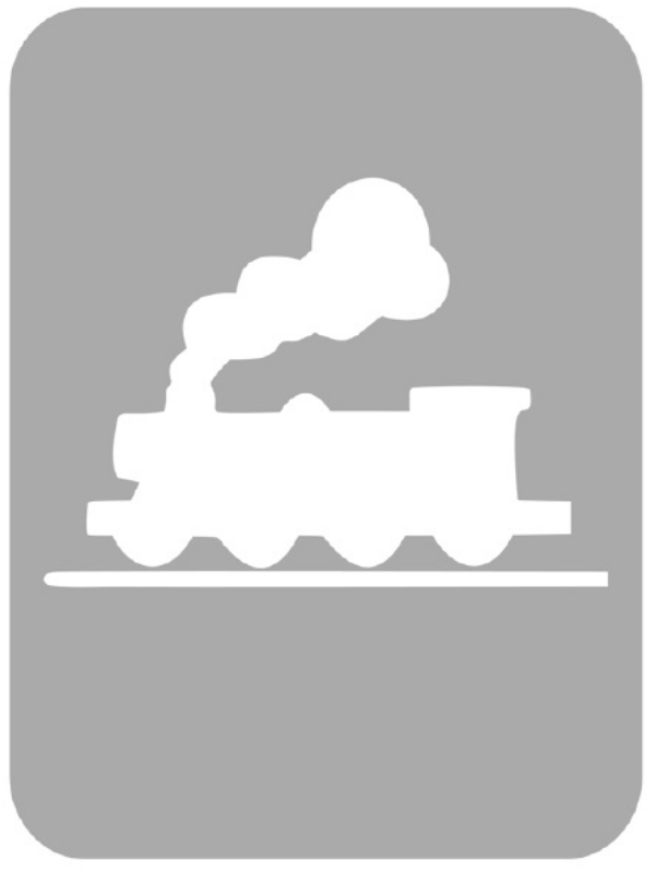 Szablon do tatuażu - Pociągi 40K