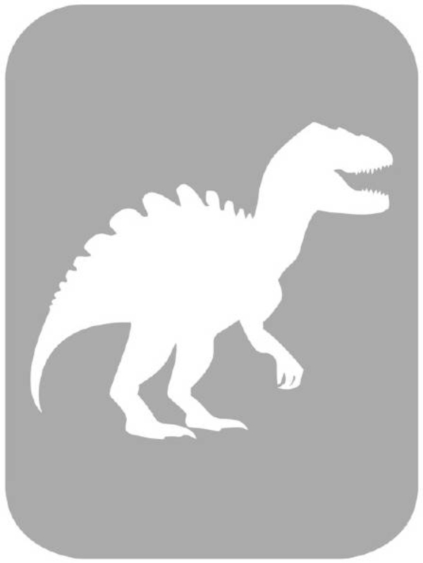 Szablon do tatuażu - Dinozaury 10I