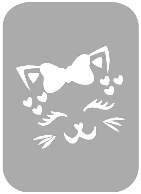 Szablon do tatuażu - Koty 12E