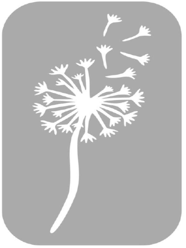 Szablon do tatuażu - Piórka 18B