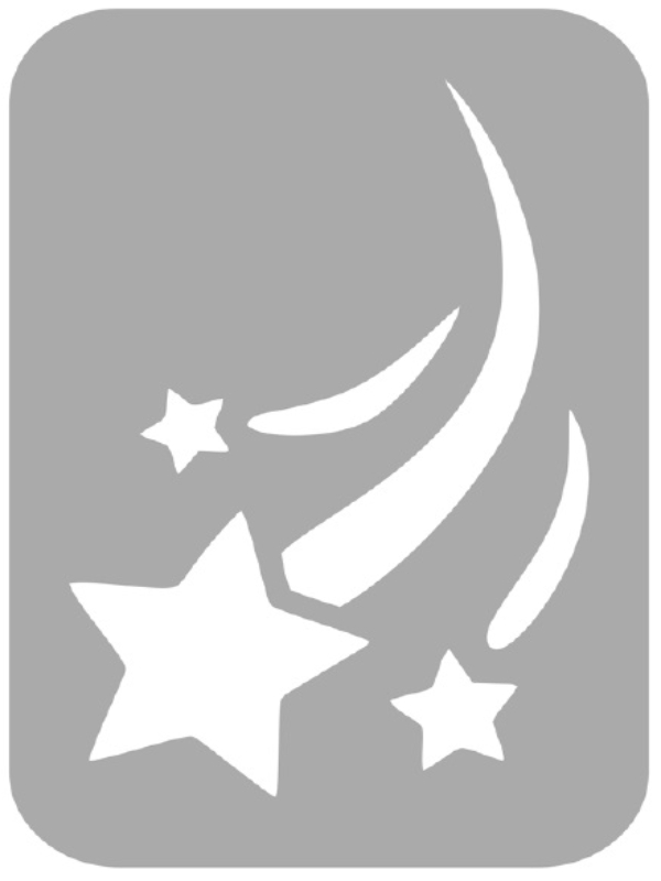 Szablon do tatuażu - Kosmos 21M