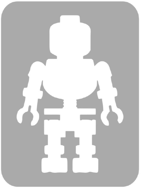 Szablon do tatuażu - Klocki Lego 15C