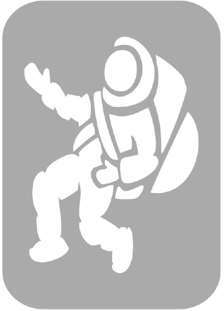 Szablon do tatuażu - Kosmos 21C