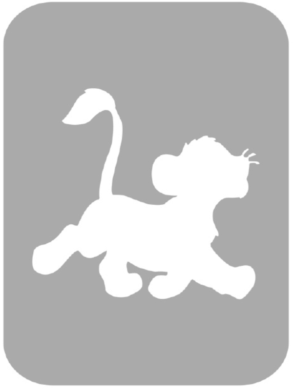 Szablon do tatuażu - bajkowe 4C