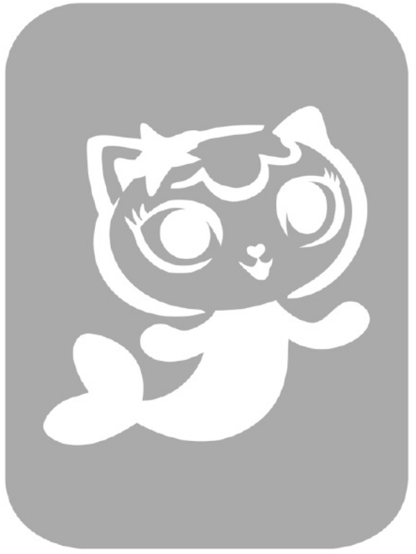 Szablon do tatuażu - bajkowe 41D