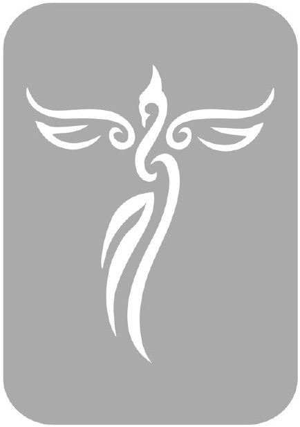 Szablon do tatuażu - Ptaki 17D