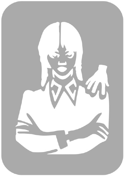 Szablon do tatuażu - Wednesday 33E