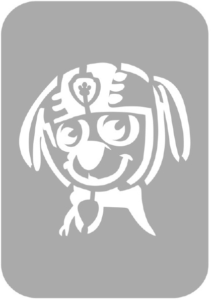 Szablon do tatuażu - bajkowe 6E