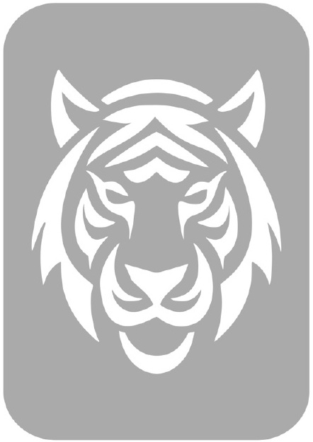 Szablon do tatuażu - Tygrys 22E