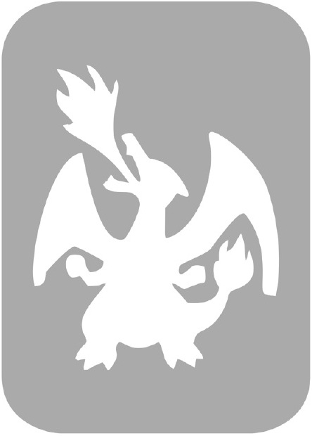 Szablon do tatuażu - Pokemon 38F