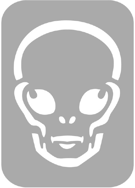 Szablon do tatuażu - Kosmos 21H