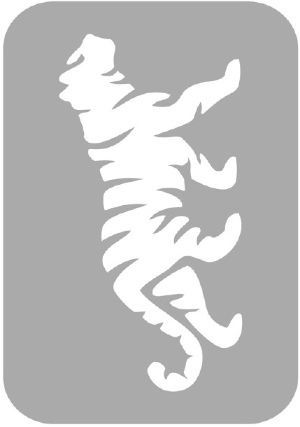 Szablon do tatuażu - Tygrysy 22H