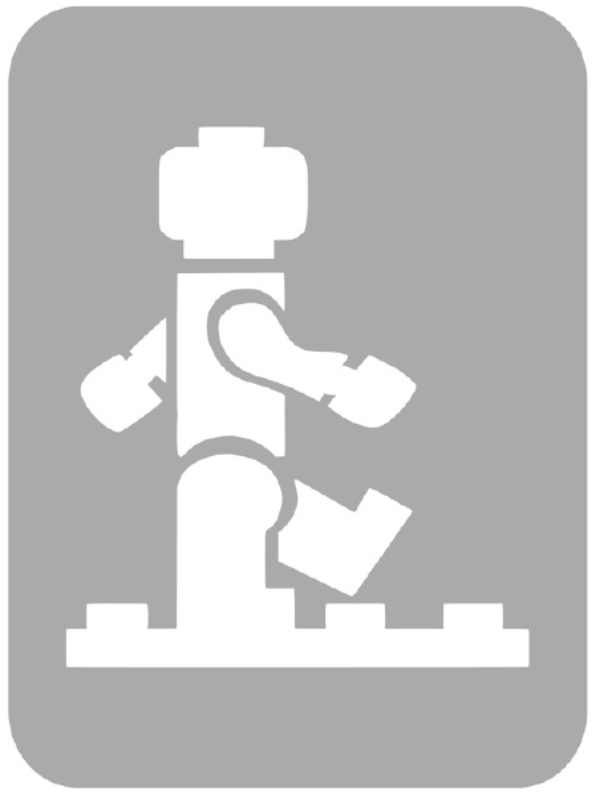 Szablon do tatuażu - Klocki Lego 15I