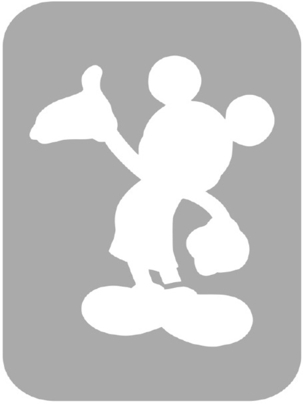 Szablon do tatuażu - bajkowe 3K