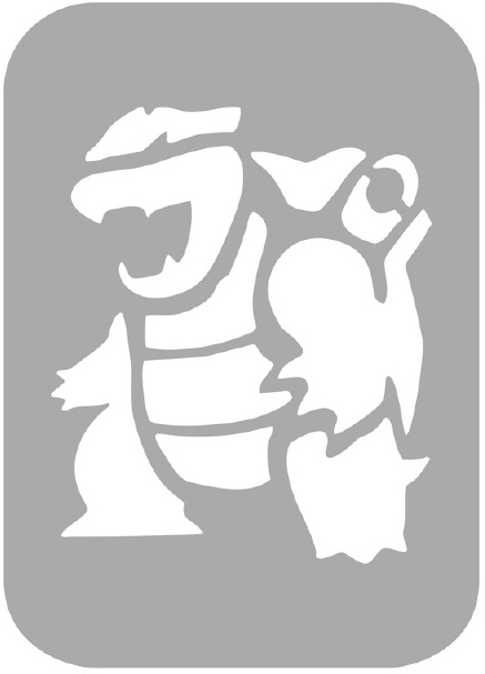 Szablon do tatuażu - Pokemon 38K