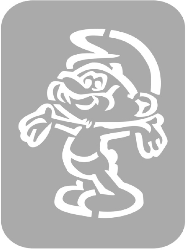 Szablon do tatuażu - bajkowe 2K