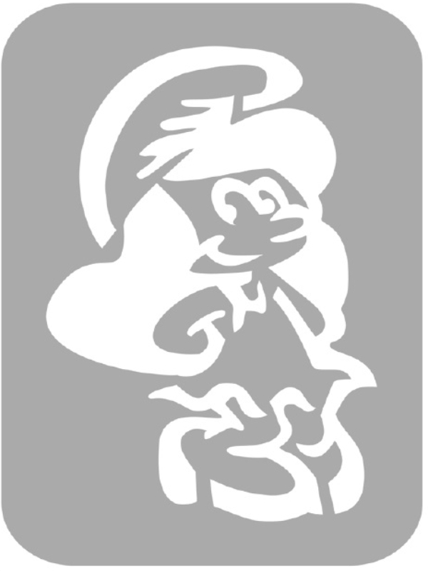 Szablon do tatuażu - bajkowe 2L