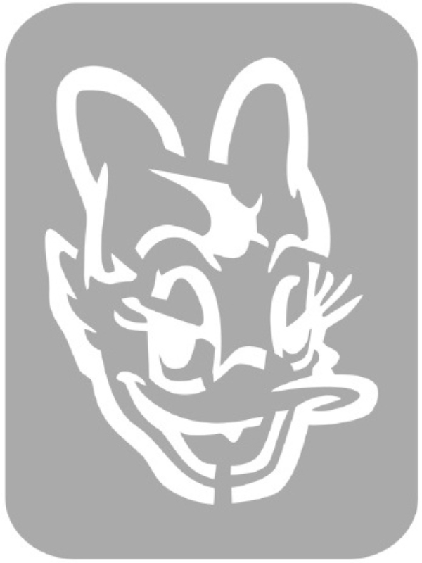 Szablon do tatuażu - bajkowe 3M