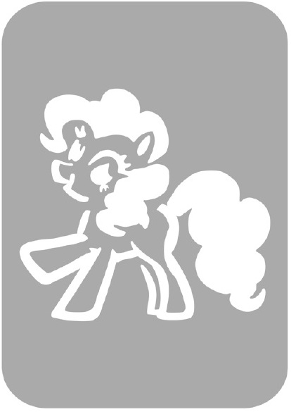 Szablon do tatuażu - bajkowe 5M