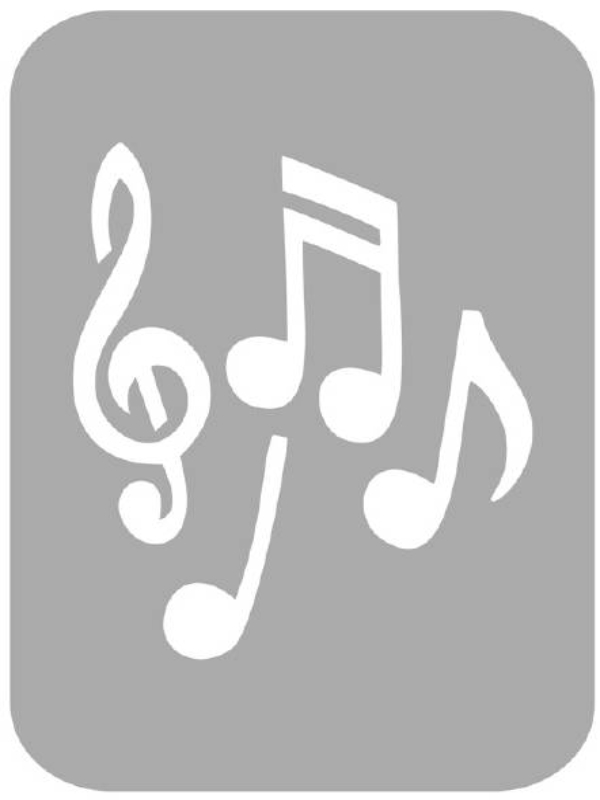 Szablon do tatuażu - Muzyka 9M