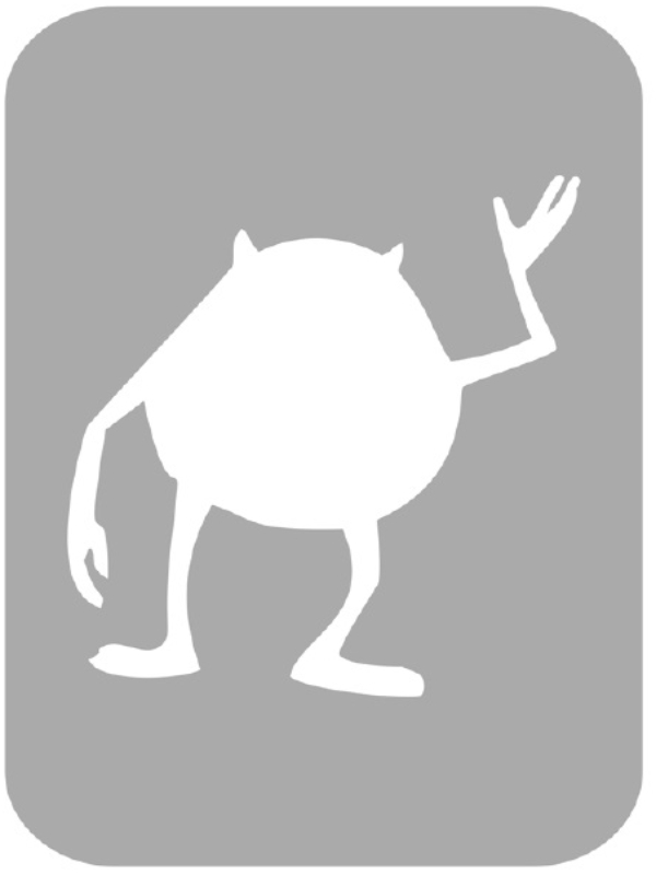 Szablon do tatuażu - bajkowe 4N