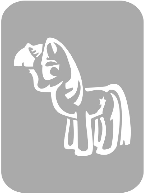 Szablon do tatuażu - bajkowe 5N