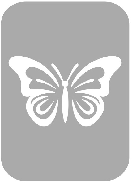 Szablon do tatuażu - Motyle 14N