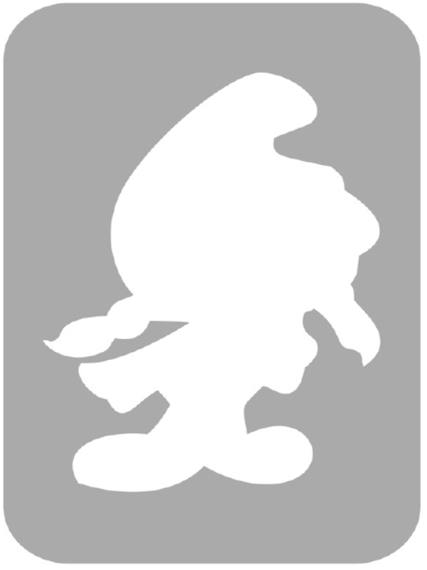 Szablon do tatuażu - bajkowe 2N