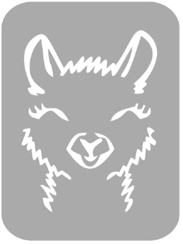 Szablon do tatuażu - Lamy 20O