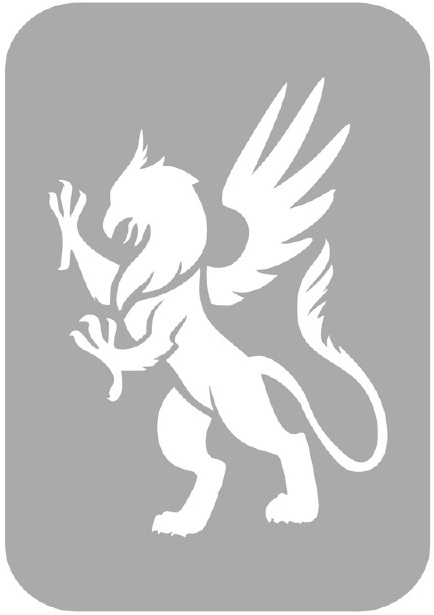 Szablon do tatuażu - Gryf 22O