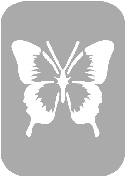 Szablon do tatuażu - Motyle 14O