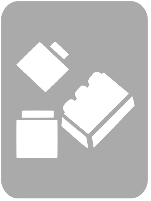 Szablon do tatuażu - Klocki Lego 15O