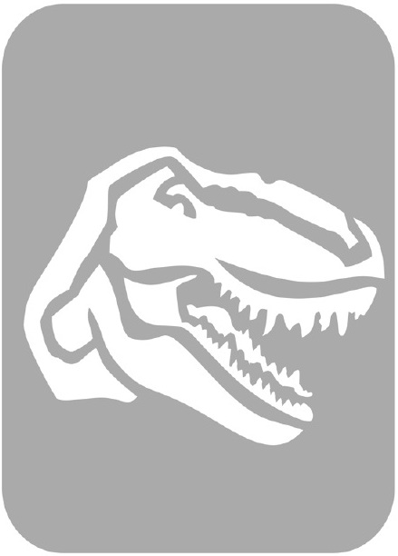 Szablon do tatuażu - Dinozaury 10A