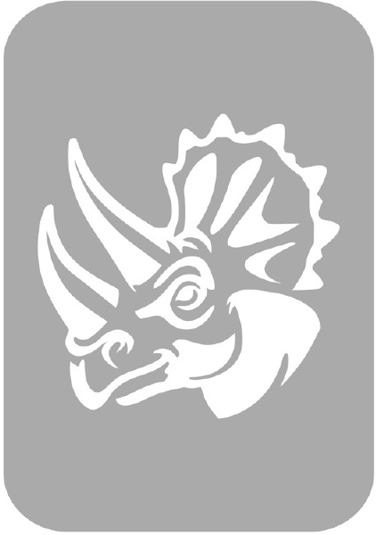 Szablon do tatuażu - Dinozaury 10B