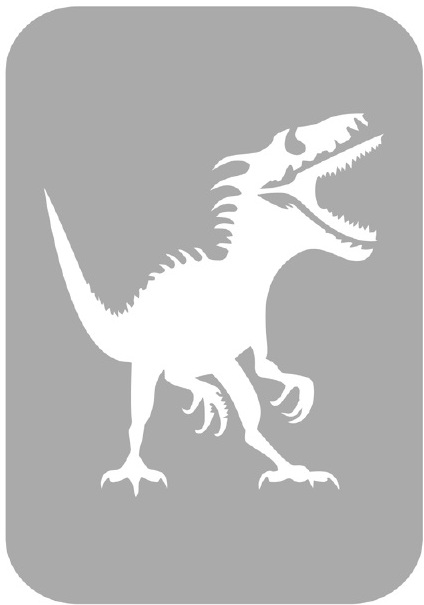 Szablon do tatuażu - Dinozaury 10E