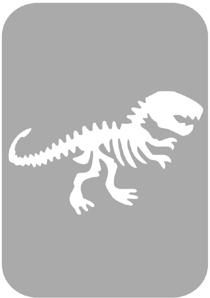 Szablon do tatuażu - Dinozaury 10F