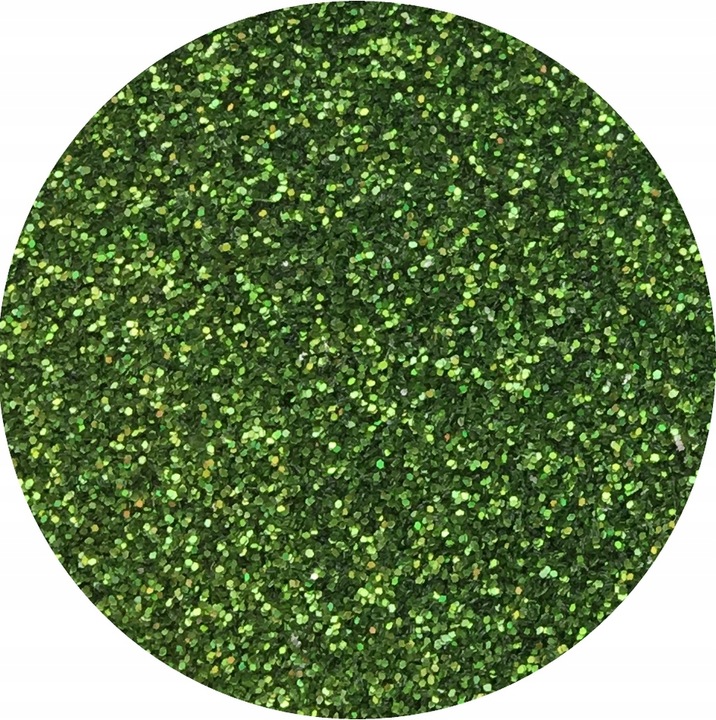 Zielony jasny HOLO brokat - 3ml