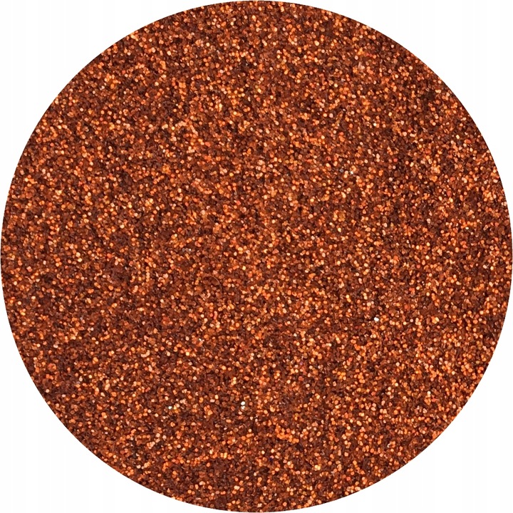 Pomarańczowy/miedziany HOLO brokat - 3ml