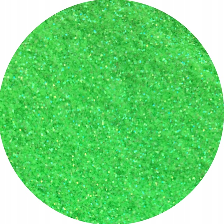 Zielony NEON brokat - 3ml