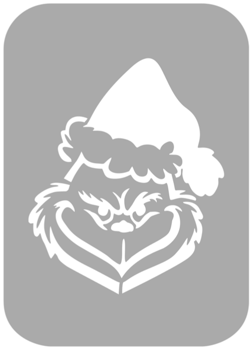 Szablon do tatuażu - Grinch A