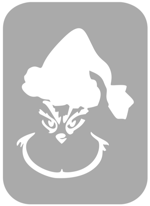 Szablon do tatuażu - Grinch B