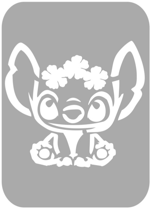 Szablon do tatuażu - Stitch E