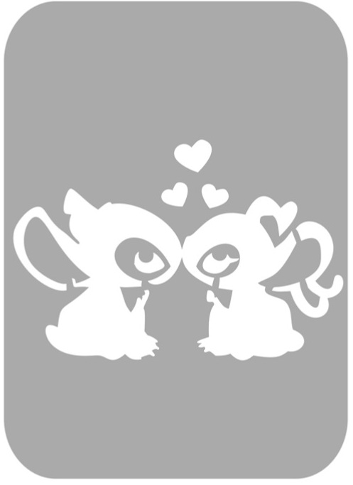 Szablon do tatuażu - Stitch F