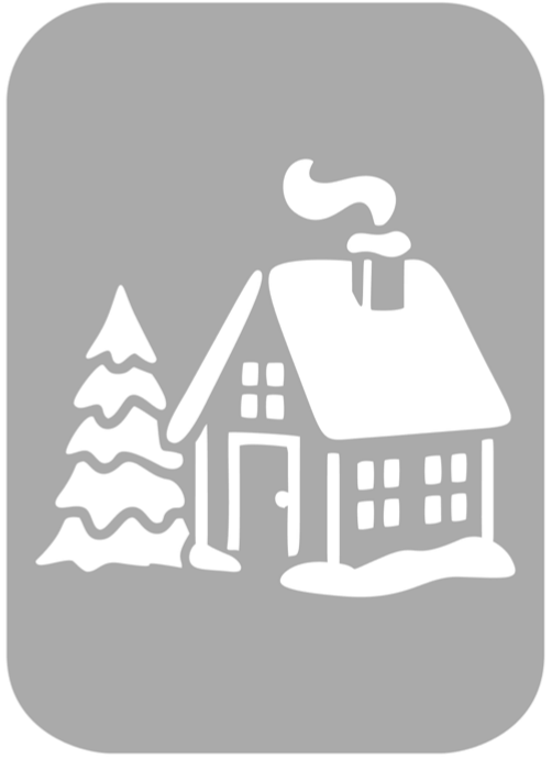 Szablon do tatuażu - Święta, Boże Narodzenie H