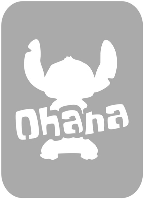 Szablon do tatuażu - Stitch H