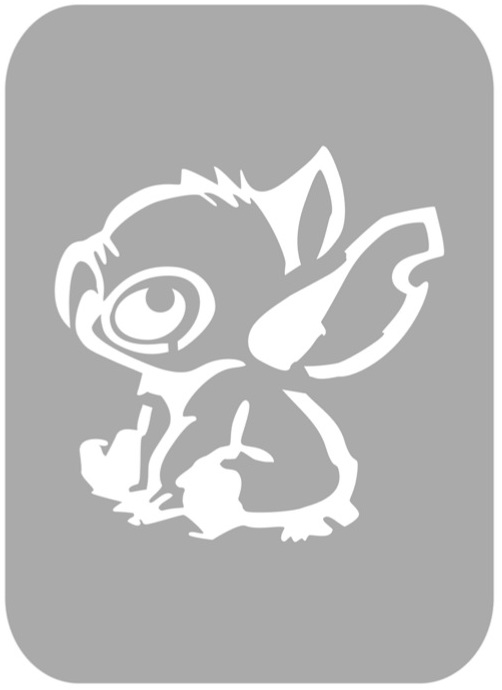 Szablon do tatuażu - Stitch C