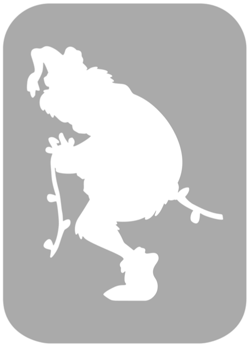 Szablon do tatuażu - Grinch P