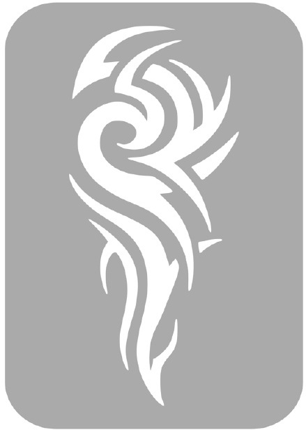 Szablon do tatuażu - Tribal 50C